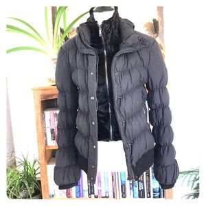 Fendi Puffy Jacket w Broadtail Lamb